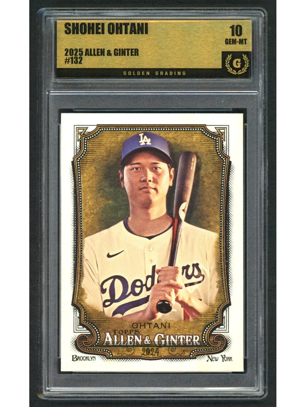 2025 Topps Allen & Ginter Shohei Ohtani 132 Dodgers Graded Gem Mint 10
